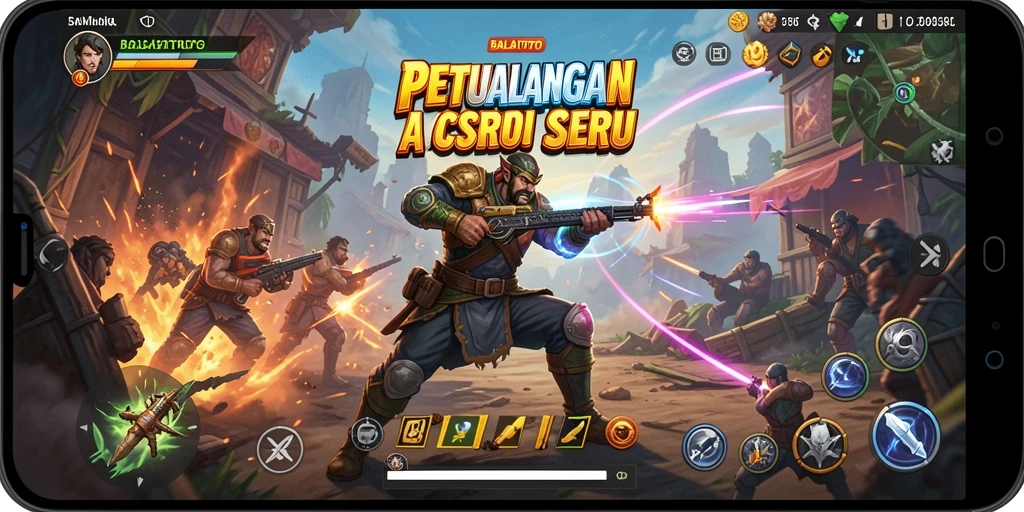 Tampilan aksi seru dalam gameplay BALAITOTO yang menakjubkan.