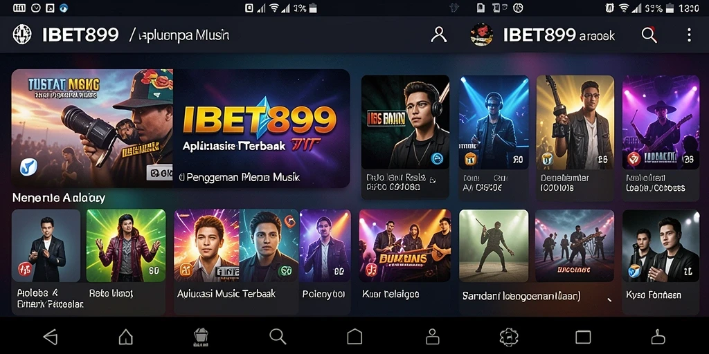 Tampilan menarik dari gameplay dan koleksi musik IBET899.