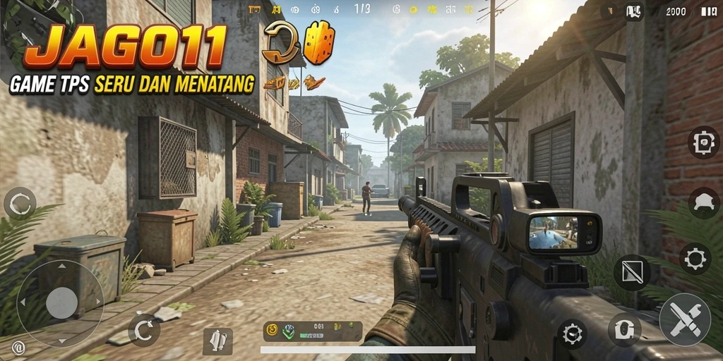 Gameplay JAGO11 yang intens dan mendebarkan saat pertempuran.