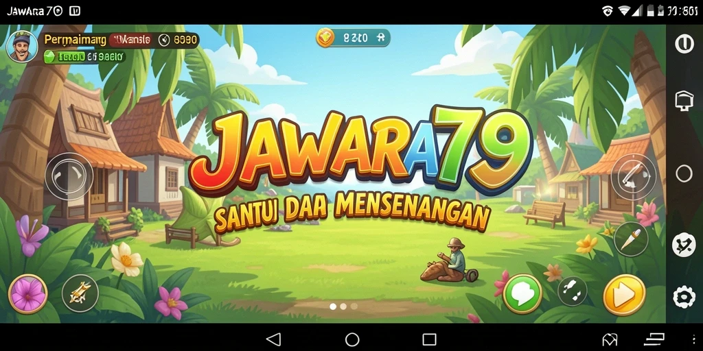 Tampilan gameplay JAWARA79 yang seru dan menarik.