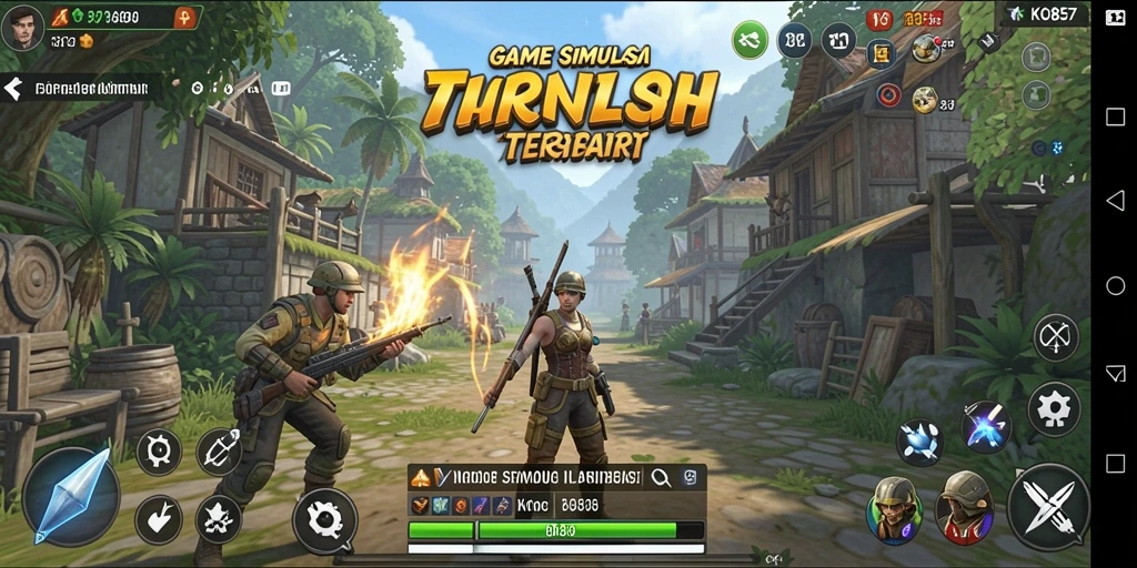 Tampilan gameplay KO857 yang menarik dan interaktif.