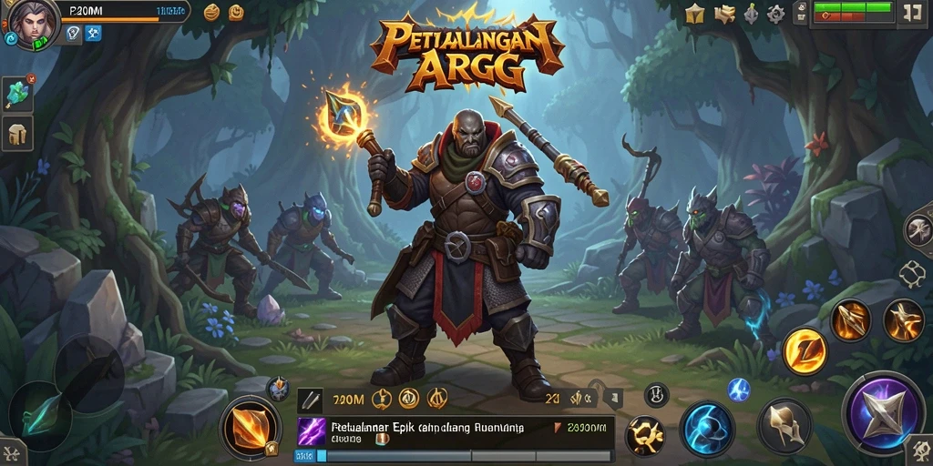 Gameplay ARPG yang mendebarkan dalam P200M dengan grafis menawan.