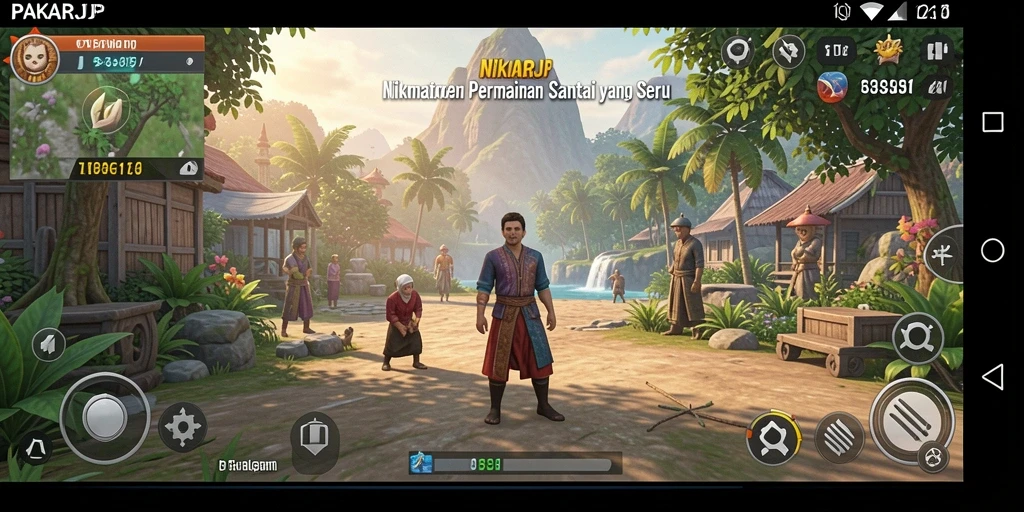 Tampilan gameplay PAKARJP yang menarik dan seru.
